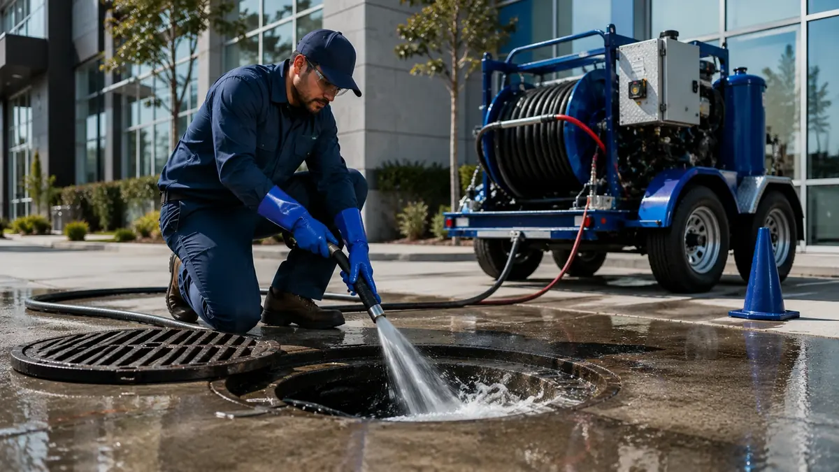 Commercial Hydro Jet Drain Cleaning in Kettleman City