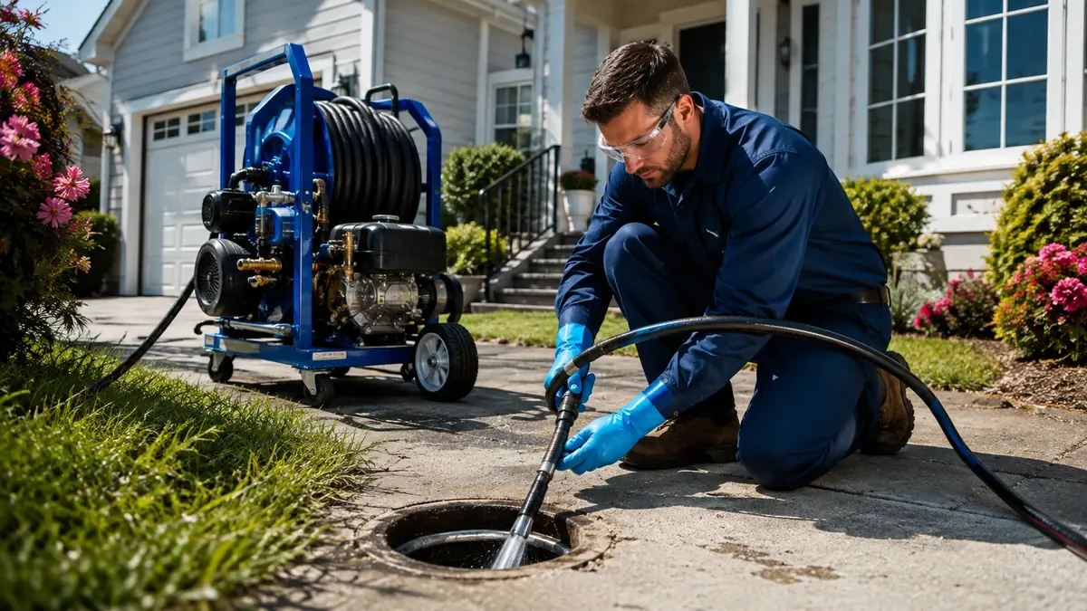 Residential Hydro Jet Drain Cleaning in Kettleman City